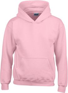 Gildan GI18500B - Sweat-Shirt Capuche Enfant Light Pink