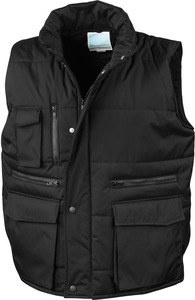 Result R127 - Bodywarmer Matelassé Noir