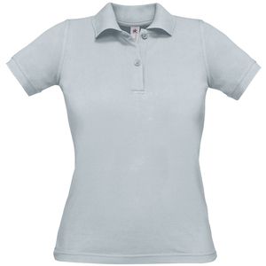 B&C BA370 - Polo Femme Safran Pacific Grey