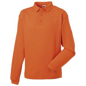 Russell J012M - Sweat-shirt Col Polo Très Résistant