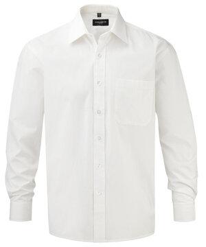 Russell Europe R-936M-0 - Poplin Shirt LS