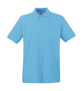 Fruit of the Loom 63-218-0 - Premium Polo Azure Blue