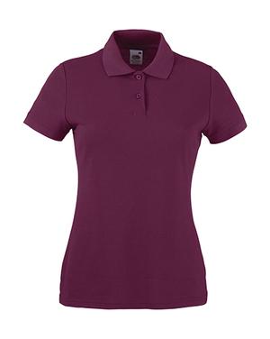 Fruit of the Loom 63-212-0 - Ladies Polo Blended Fabric