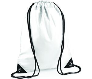 BagBase BG010 - Sac de gym Premium Blanc