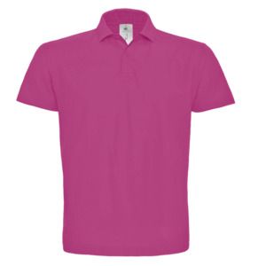 B&C CGPUI10 - Polo à Manches Courtes pour Homme Fuchsia