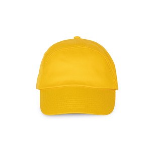 K-up KP013 - BAHIA - CASQUETTE 7 PANNEAUX Jaune