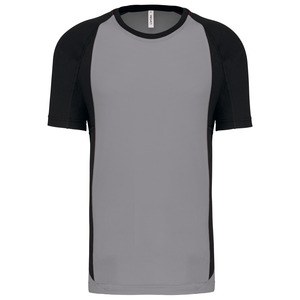 ProAct PA467 - T-SHIRT BICOLORE SPORT MANCHES COURTES UNISEXE