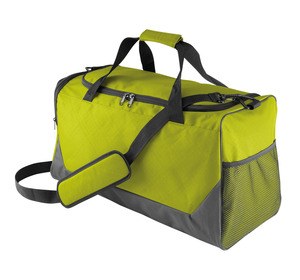 Kimood KI0617 - SAC DE SPORT Dark Grey / Burnt Lime