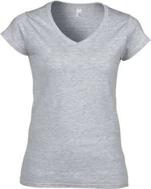 t-shirt femme col v