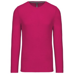 Kariban K359 - T-SHIRT COL ROND MANCHES LONGUES Fuchsia