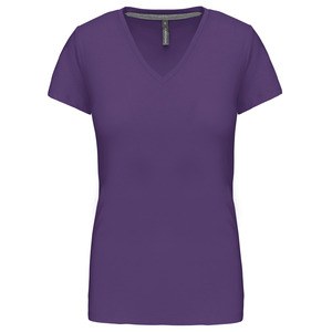 Kariban K381 - T-SHIRT COL V MANCHES COURTES FEMME