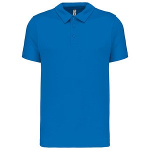 ProAct PA482 - POLO SPORT MANCHES COURTES Aqua Blue