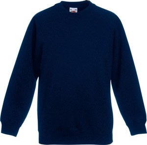 Fruit of the Loom SC62039 - SWEAT-SHIRT ENFANT MANCHES RAGLAN Navy/Navy