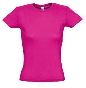 SOL'S 11386 - MISS Tee Shirt Femme Fuchsia