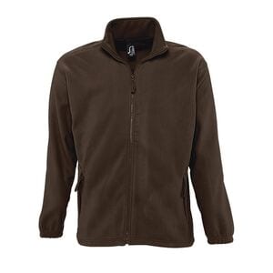 SOL'S 55000 - NORTH Veste Micropolaire Zippée Homme Chocolat Foncé