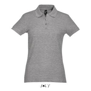 SOL'S 11338 - PASSION Polo Femme Gris Chiné