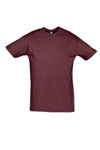 SOL'S 11380 - REGENT Tee Shirt Unisexe Col Rond Bordeaux