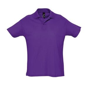 SOL'S 11342 - SUMMER II Polo Homme Violet foncé