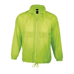 SOL'S 32000 - SURF Coupe Vent Unisexe Déperlant Lime fluo