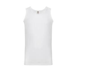 Fruit of the Loom SC235 - Débardeur Homme 100% Coton Blanc