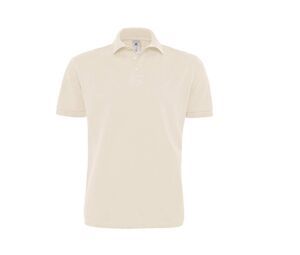 B&C BC440 - Polo Manches Courtes Homme 100% coton Naturel