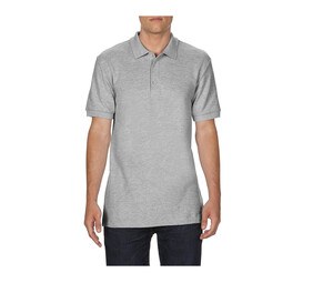 Gildan GN858 - Polo Coton Homme Premium Piqué Gris Athlétique