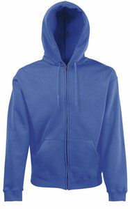 Fruit of the Loom SC374 - Sweat à capuche zippé homme Bleu Royal