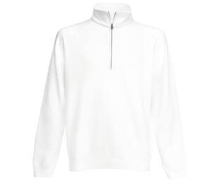 Fruit of the Loom SC376 - Sweat Homme Col Zippé Coton