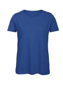 B&C BC043 - Tee-Shirt Femme Coton Organique Bleu Royal