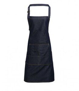 Premier PR126 - Denim Bib Apron Indigo Denim