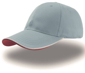 Atlantis AT006 - Casquette 6 Panneaux Light Blue