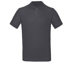 B&C BC400 - Polo 100% Bio Homme Dark Grey