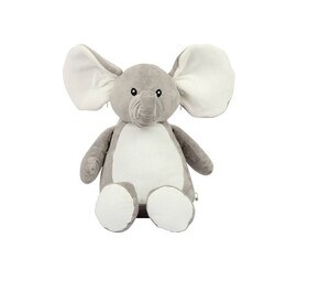 Mumbles MM558 - Éléphant en Peluche Bas Zippé