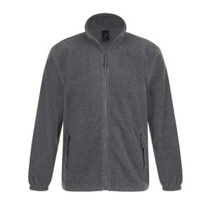 SOL'S 55000 - NORTH Veste Micropolaire Zippée Homme Gris clair melange