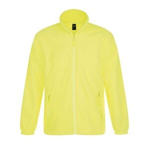 SOL'S 55000 - NORTH Veste Micropolaire Zippée Homme Jaune Néon