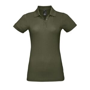 SOL'S 00573 - PRIME WOMEN Polo Femme Polycoton Vert Miltaire