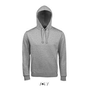 SOL'S 02991 - Spencer Sweat Shirt Homme à Capuche Gris clair melange