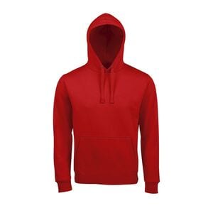 SOL'S 02991 - Spencer Sweat Shirt Homme à Capuche Rouge