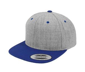 FLEXFIT 6089MT - Casquette Snapback bicolore Heather/ Royal