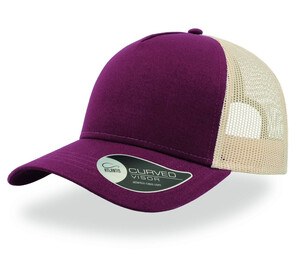 Atlantis AT085 - Casquette 5 Panneaux Trucker en Coton