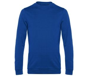 B&C BCU01W - Sweat col rond # Bleu Royal