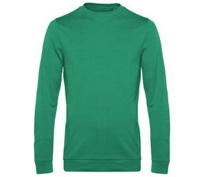 B&C BCU01W - Sweat col rond # Kelly Green