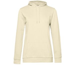 B&C BCW04W - Sweat capuche # femme Pale Yellow