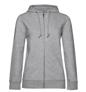 B&C BCW36B - Sweat capuche zippé organique femme