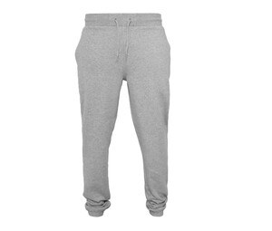 BUILD YOUR BRAND BY014 - Pantalon de jogging lourd Heather Grey