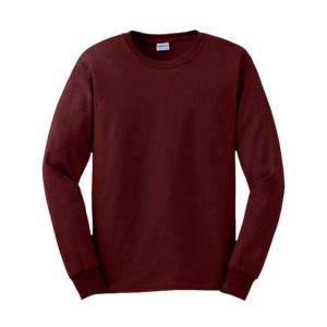 Gildan GN186 - T-Shirt Manches Longues Homme Ultra-T Maroon