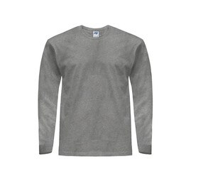 JHK JK175 - T-shirt manches longues 170 Gris clair melange