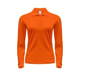 JHK JK216 - Polo manches longues femme 200 Orange