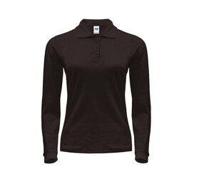 JHK JK216 - Polo manches longues femme 200 Graphite