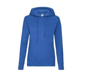 Fruit of the Loom SC269 - Sweat À Capuche Femme Avec Poche Kangourou Royal Blue